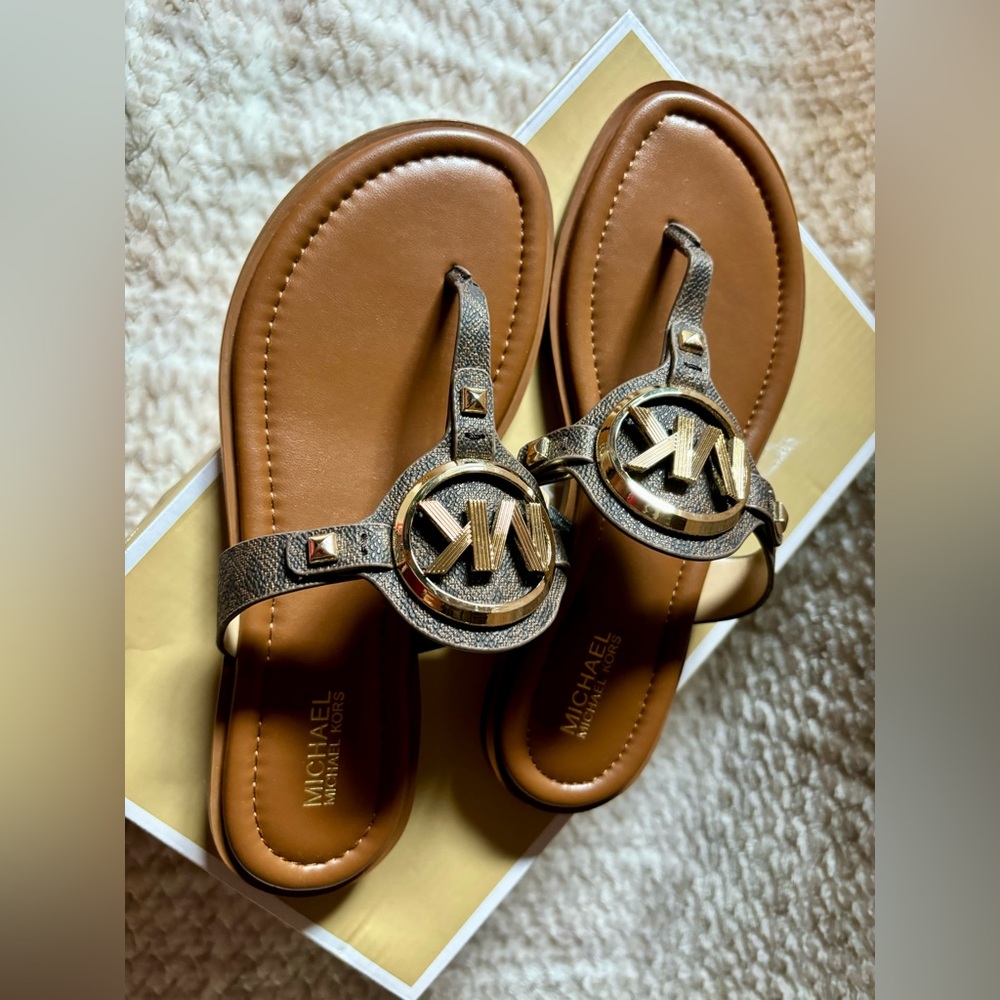 Brown Michael Kors Sandals